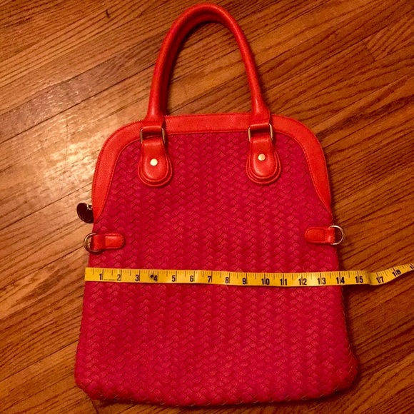 ❤️ NEW Deux Lux Designer Pink & Coral Large Purse - Picture 8 of 8